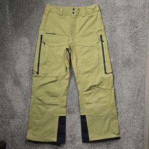 Dakine Men's Sender Stretch 3L Pant NEW size Medium Green Snow Pants